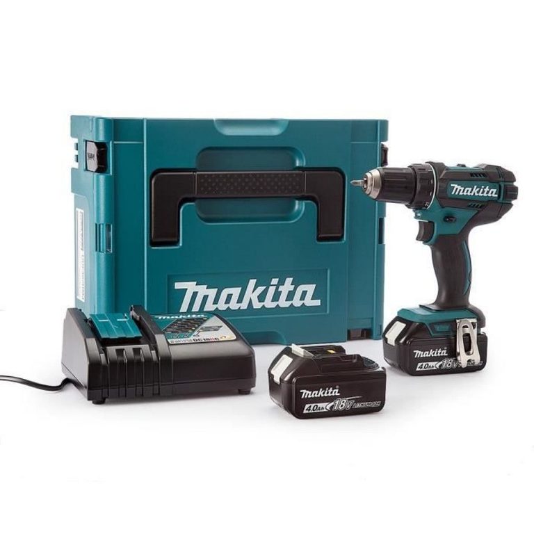 Perceuse visseuse MAKITA 18V Li-Ion 4.0Ah - 2 Batteries, chargeur, en coffret