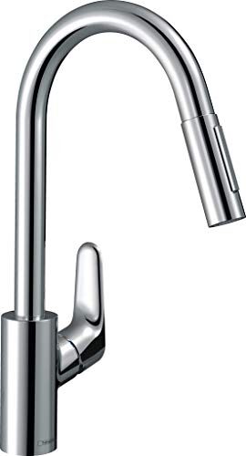 Hansgrohe 73880000 Robinet de cuisine, Chrome, Spout height 24 cm